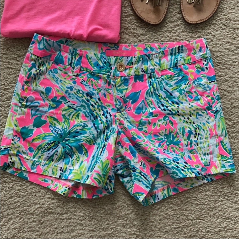 Lilly Pulitzer Callahan Short in Multi Snap Back - Picture 1 of 4